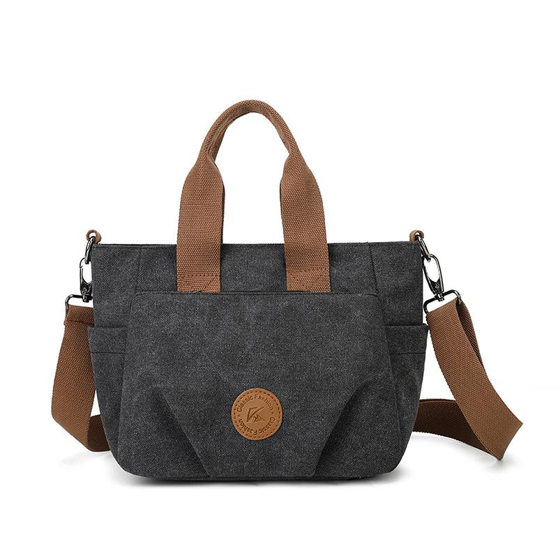 Women s Canvas Bag Large Capacity Crossbody Bag Shoulder Bag