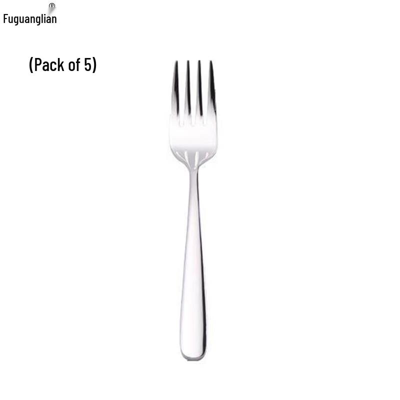 Fuguanglian Stainless Steel Dinner & Steak Forks (5 Pcs)