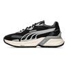 Puma Pwrframe Aerogram Black Unisex Sneakers Silver 387169-02