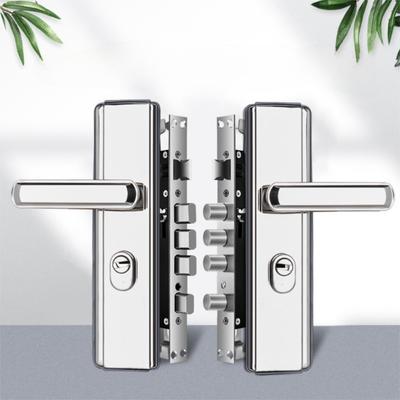 Stainless Steel Anti-theft Door Lock Heavy Duty High Quality Security Door Lock Multifunction Security Handle Entrance Door Lock