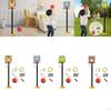 Backboard Basketball Goals Foldable Hoop Set Multifunction Adjustable Height Portable