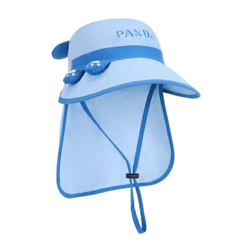Big Brim Children's Sun Hat Sun Protection Children Beach Cap Kids Whistle Sunscreen Hat  Spring