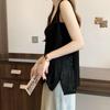 Women's Plus Size Hollow Out Camisole Vest - Slimming Knit Sleeveless Summer Top