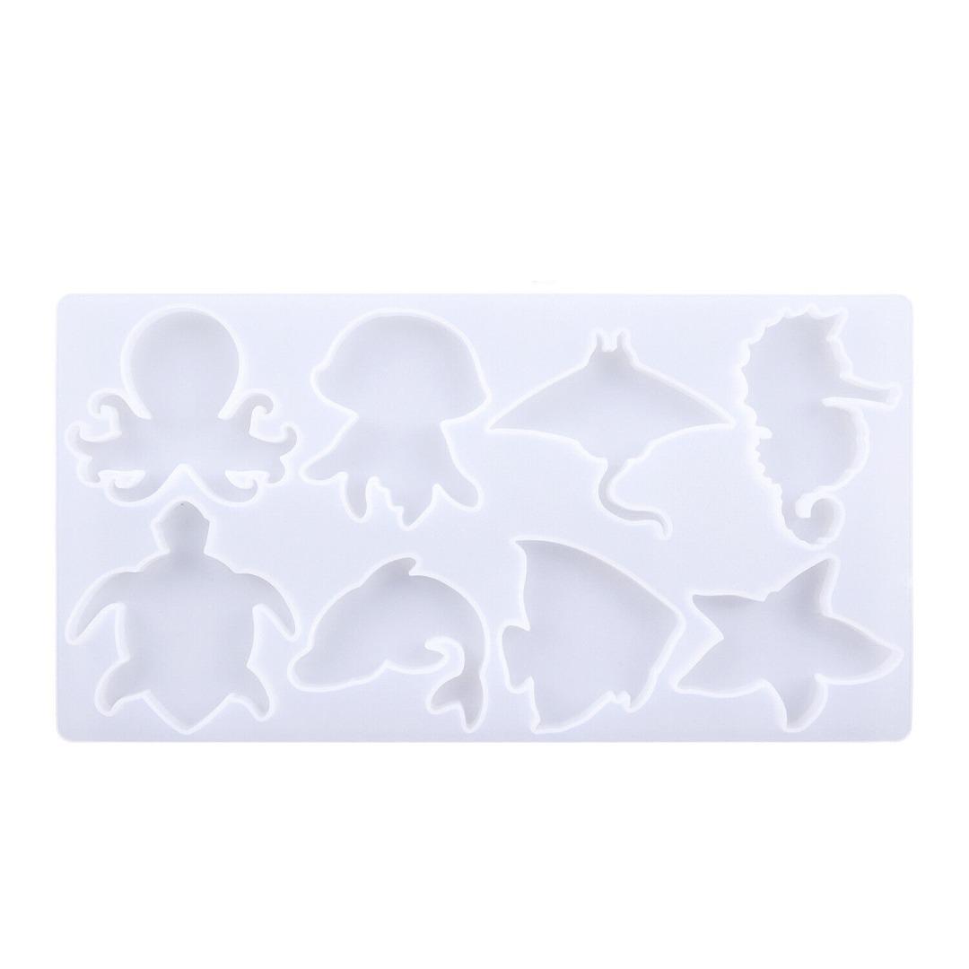 

Силиконовая морская тема ювелирных изделий, форма для литья из смолы, подвеска, брелок, эпоксидная форма