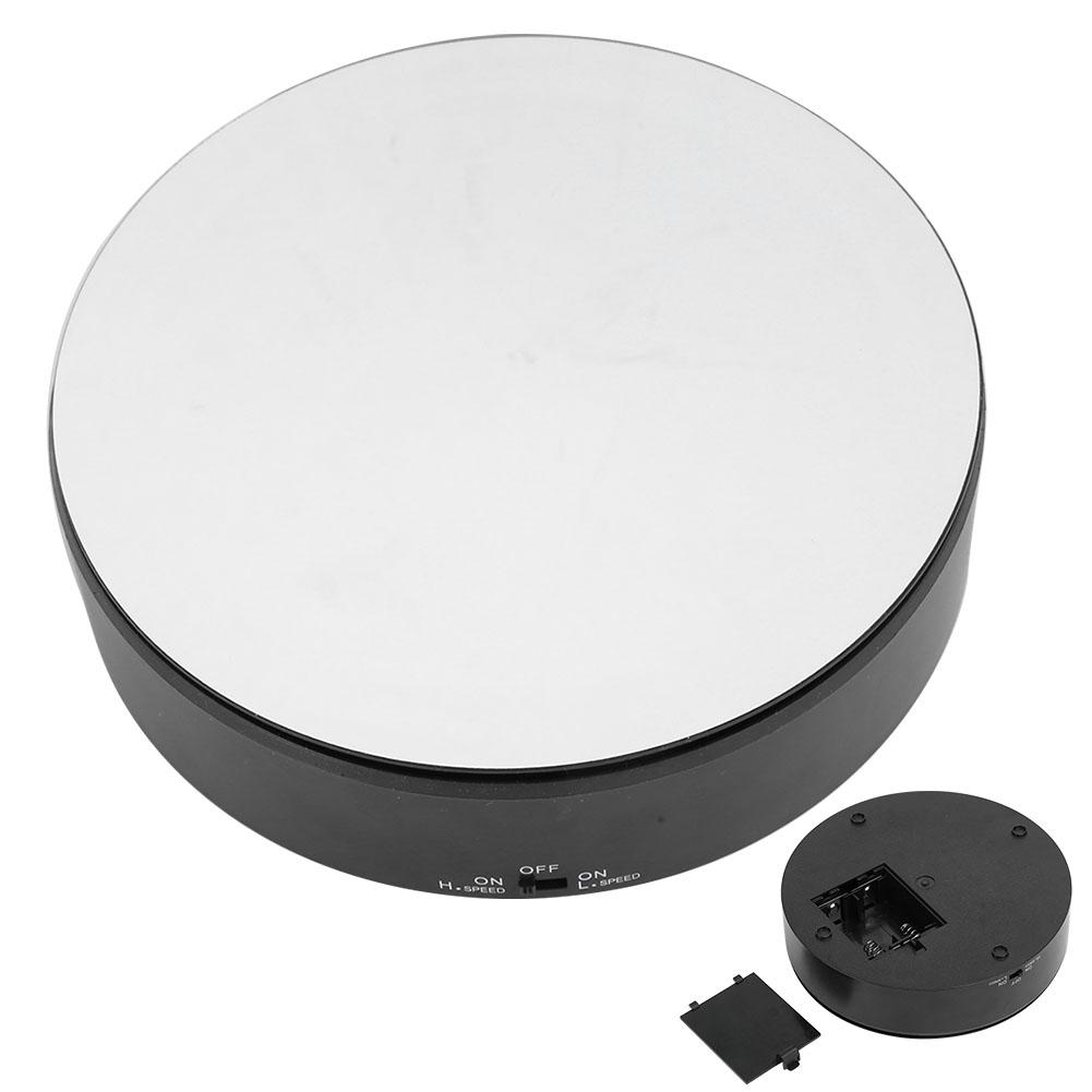 1KG Load Bearing 360 Degrees Rotating Turntable Solar Powered Display Stand for Jewelry