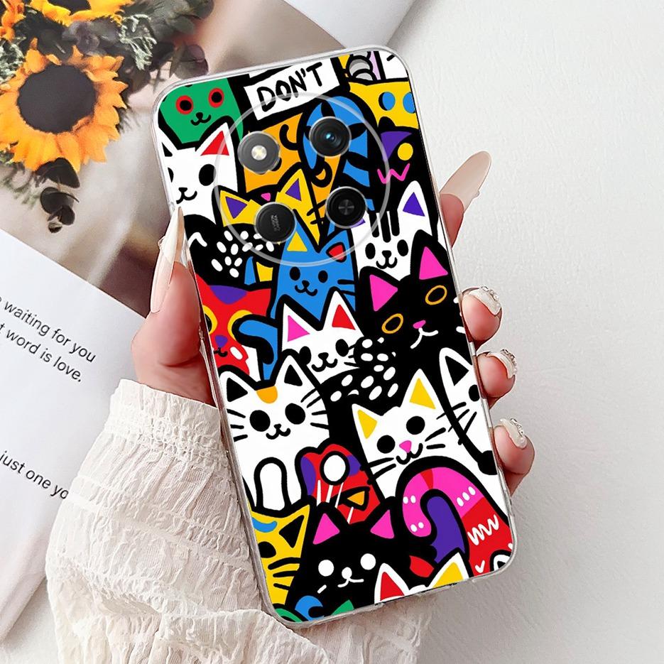 For Honor X9C Case Magic 7 Lite BRP-NX1 New Luxury Painted Cover Soft Slim Phone Case For Honor Magic7 Lite HonorX9C Smart Shell
