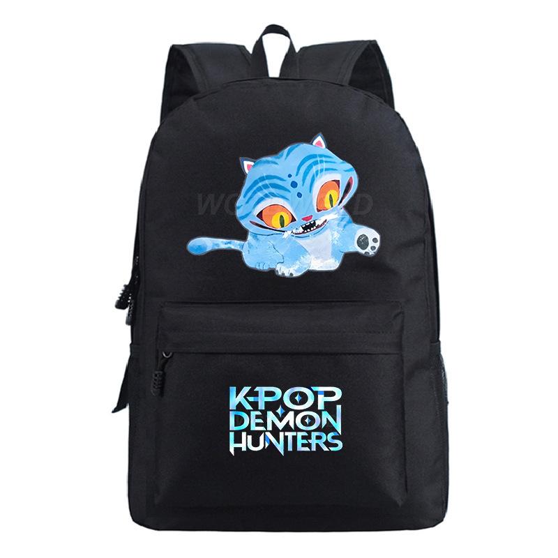 Witch Hunters Peripheral Cartoon Printing Korean Edition School Bag Primary and Secondary School Students Large Capacity Casual Simple Backpack