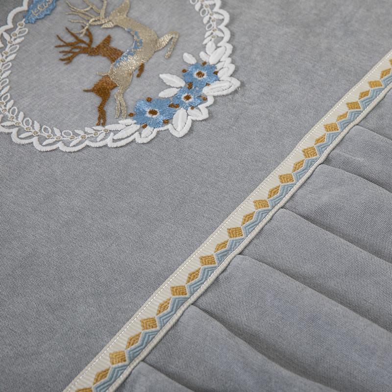 Four Seasons Universal Chenille Lace Patch Skirt Cartoon Sofa Cushion European Style Combination Hair Cushion Cover