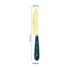 Stainless Steel 24-Piece Cutlery Set: Western Style Steak Knife, Fork, Spoon with Imitation Ceramic Handle In Gift Box.