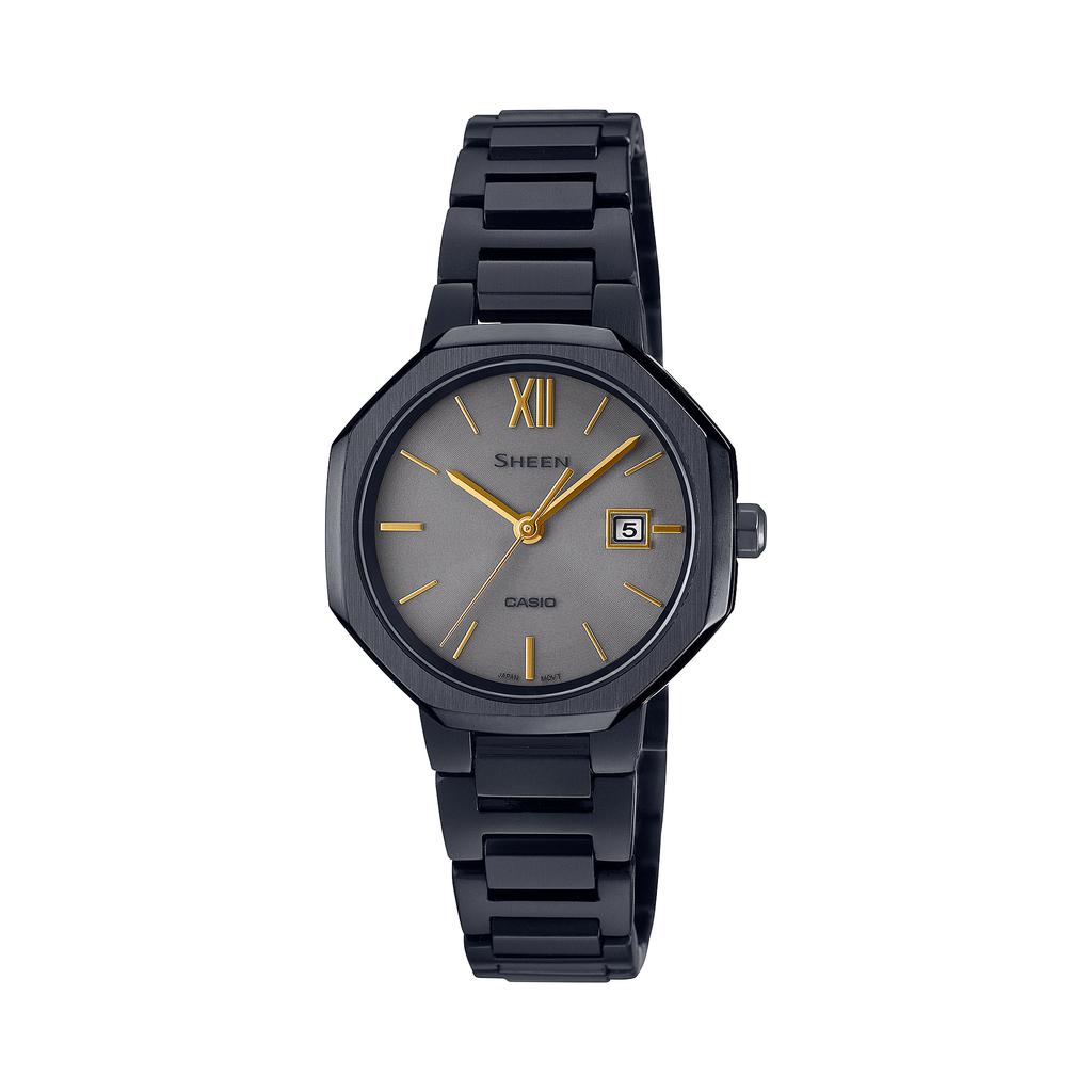 Casio Sheen Women's Stainless Steel 50M Water Resistant Analog Quartz Watch SHS-4529BD-8A