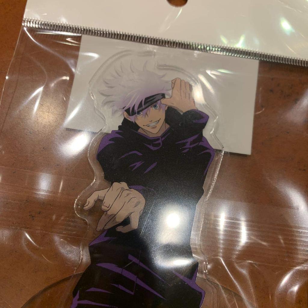 Jujutsu Kaisen Personaggio acrilico figura 04 Satoru Gojo Gojo Satoru Supporto acrilico MAPPA mostra Kaisen 303
