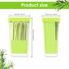 Vegetable Preservation Pod Bottle Herb Freshs Keeper for Refrigerator Asparagus Keeper Fresh 2-3weeks Herb Keeper for Cilantro