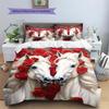 1PC Horse Bedding Quilt Set Quilt Cover Pillowcase Home Decoration Birthday Gift (1 * Duvet Cover + 15 * Pillowcase, Without Core)