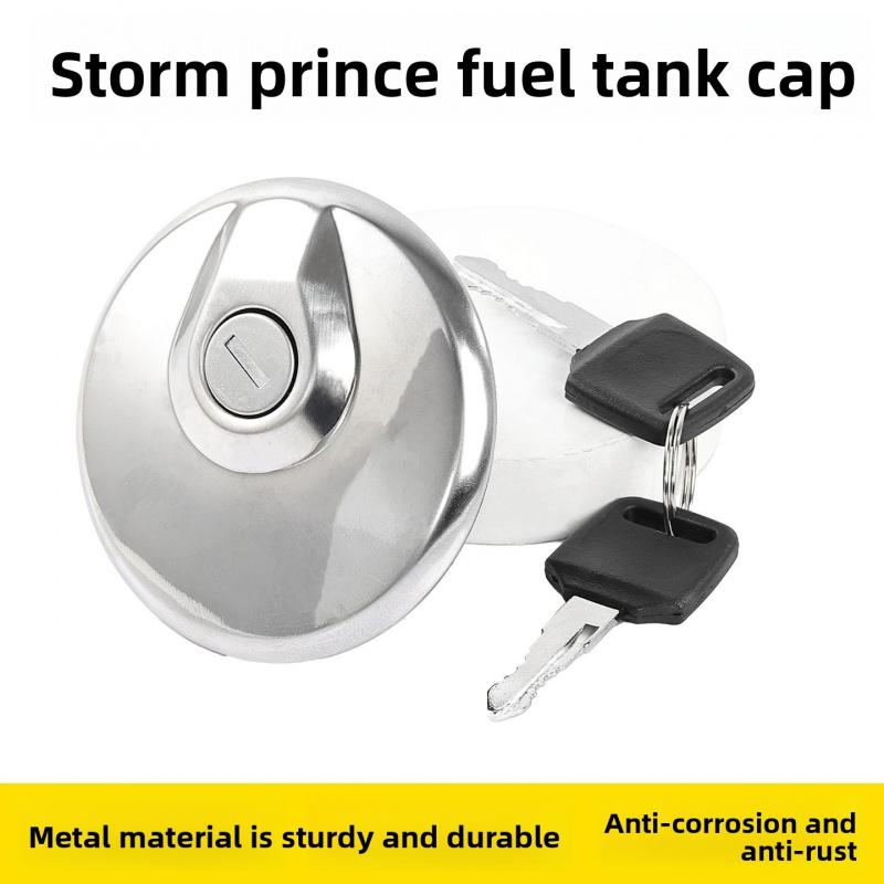 1PC Locking Fuel Tank Cap for Storm Prince 150 250 Waterproof Anti-leak Gas Tank Cover for GN125 GS125 Motorcycle Fuel Tank Caps3