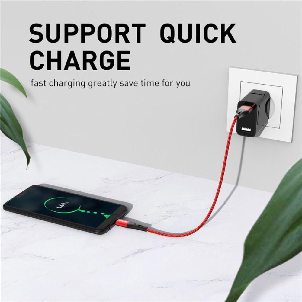 Fast Charging Micro USB Cable Micro USB/Type C Fast Charging Wire Data Transmission