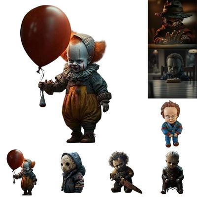 Halloween Ornament Horror Puppen Horror Themen gruselige Party Dekorationen ungewöhnliche