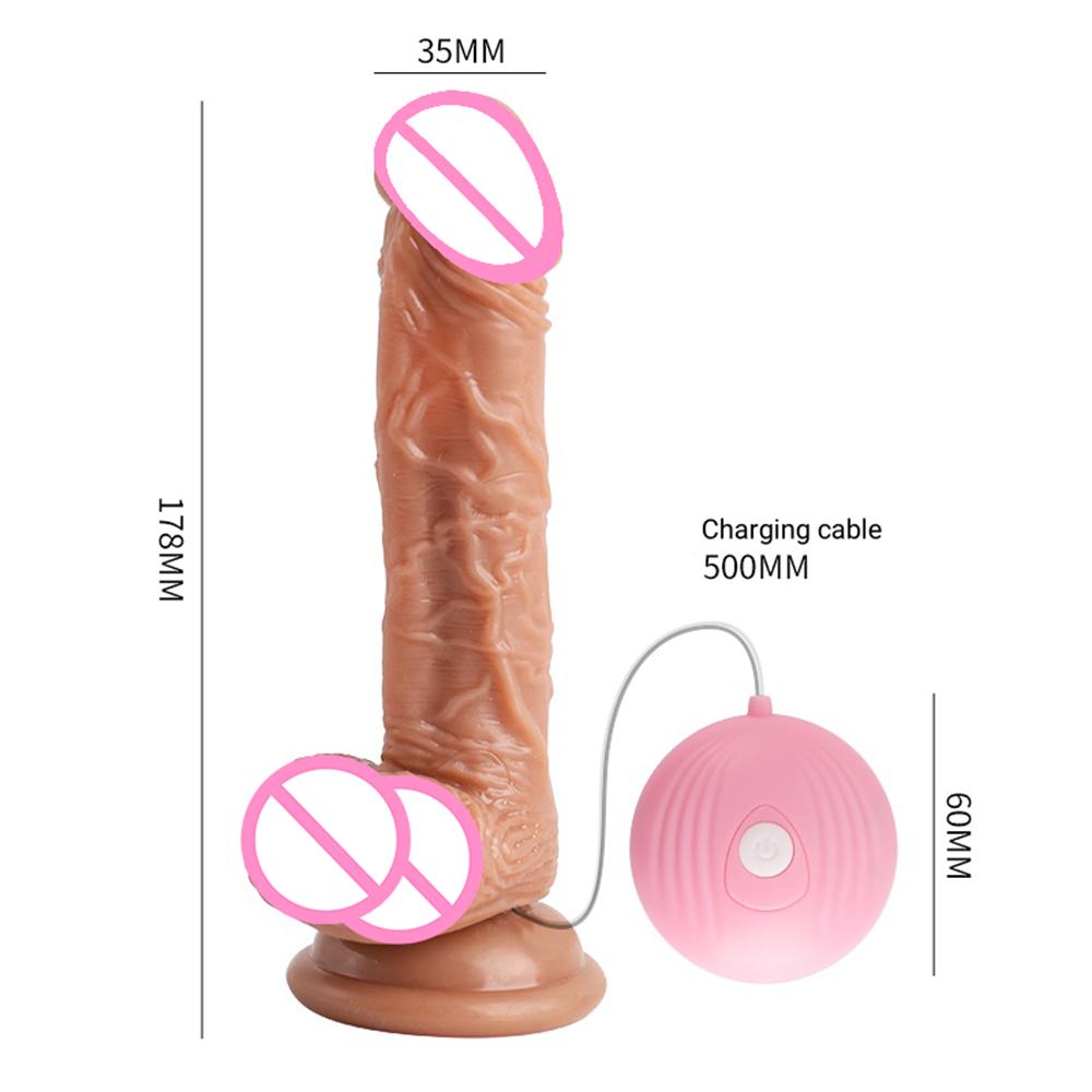 Realistic Dildo Vibrator Artificial Dick Big Penis Anal Plug With Suction Cup G Spot Female Masturbator Sex Toys For Women Gay