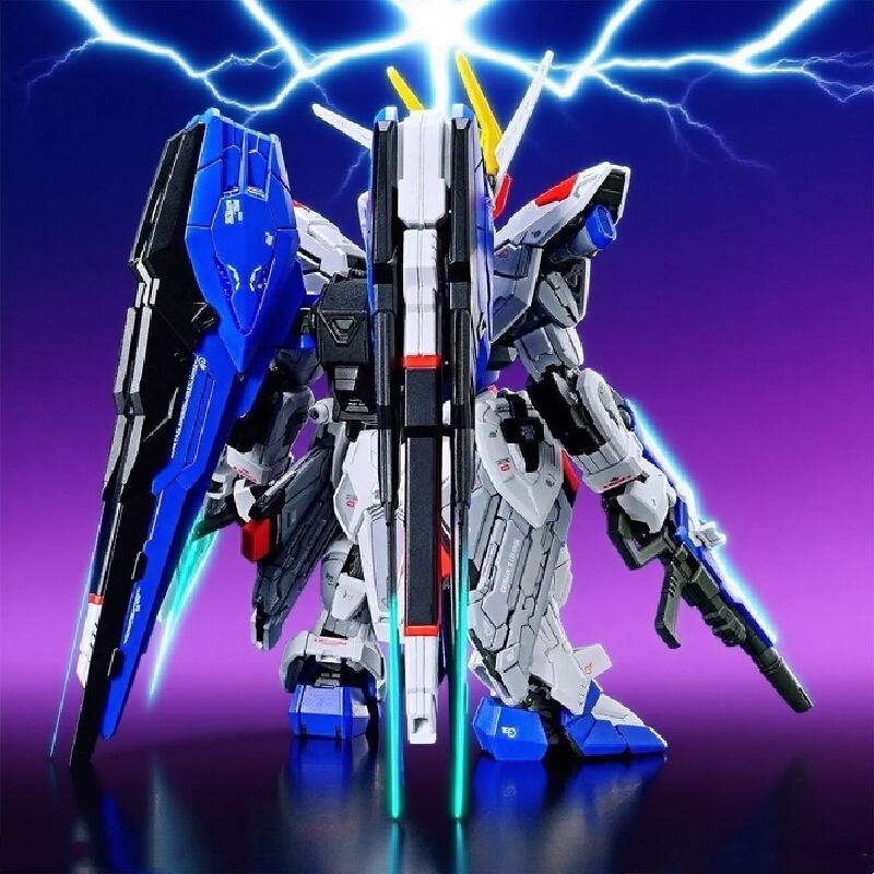 Stock In Mgsd Zgmf-X10A Q-Version Assembly Model Kit Action Figure Exquisite Desktop Decorations Kids Educational Toys Collect