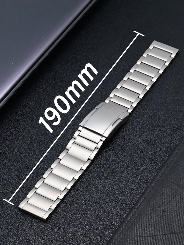 20 22mm Titanium Strap for Huawei GT5/4 Pro 46mm Metal Band for Samsung Galaxy Watch 7 6 40mm 44mm Bracelet for Amazfit Active 2