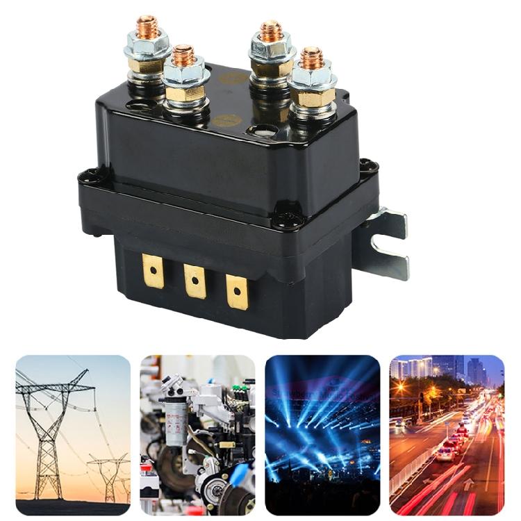 250A 5000lb-7000lb Solenoid Relay Contactor Winches Electromagnetic Kit For UTV