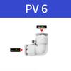 4 6 8 10 12 14 16mm PV  PVG Elbow 90 Degree Pneumatic Air Fitting Push To Connect Fitting Quick Release Push Lock Air Compressor