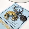 Belgian Metal Keyring - Constellation Cancer