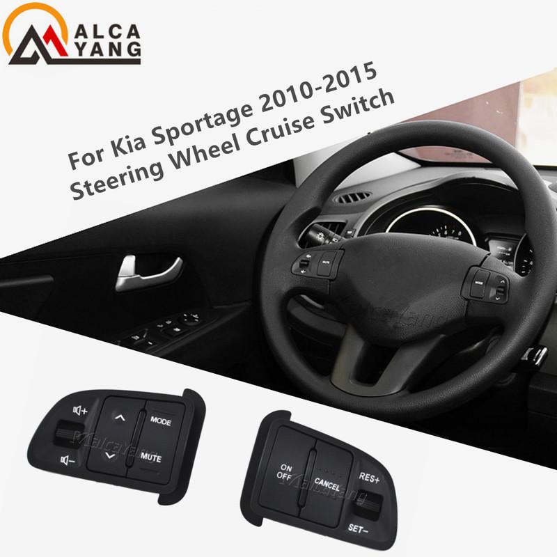 Steering Wheel Button For KIA Sportager Steering Wheel Audio Channel and Constant Speed Cruise Control Button Volume Switch