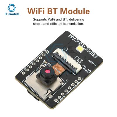 ESP32-S3-CAM WiFi Bluetooth KI-Vision-Modul mit Typ-C-Schnittstelle für Gesichtserkennung und Farberkennung