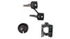 2-Position Switch Key 22mm Black 1NO Momentary Xb4Bg61
