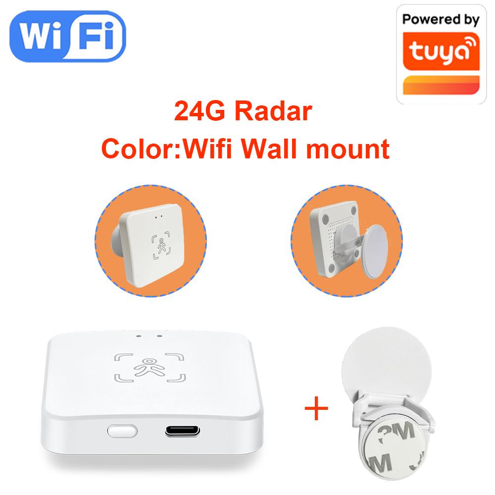 24G Zigbee Human Presence Detector Smart Human Body PIR Sensor Radar Detector Motion Sensors Support Home Assistant