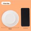 Hand-Painted DIY White Paper Plates for Kindergarten Arts & Crafts