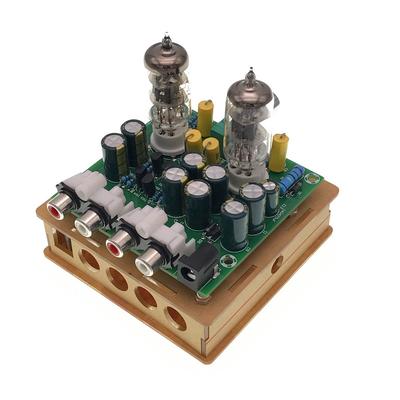 6J-I Electron Valve Pre-amp DIY Tube Headphone amp Stereo Bile Preamplifier Board Buffer Effector DIY Kit