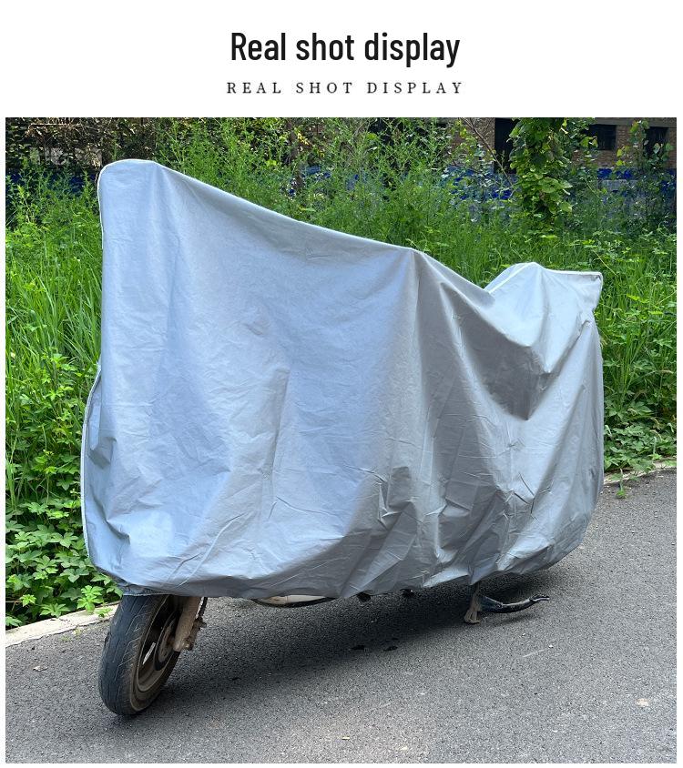 Thickened Rain & Sunproof Cover for Electric Cars, Bicycles, and Motorcycles