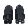 IEC320 C15 to C6 Cloverleaf Power Adapter PDU Male to IEC320 C15 Female Power Adapter Converters C6 to C15 Power Adapter