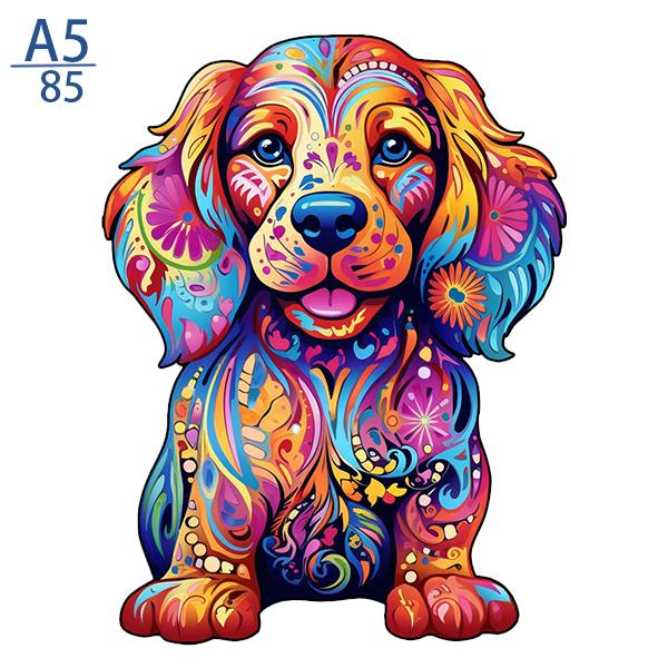 Non-Toxic 300Pcs Wooden Puzzle Color Cat Delicate Irregular Shape Puzzles Gratitude Adult Stress Reduction Family Interactive Toys Gift