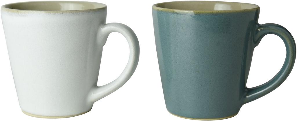 Tsukamoto Mint Color Pair Mug Set Mashiko Perfect for Single Interior (260ml) Ware, Stylish, Living, Goods, APM-4