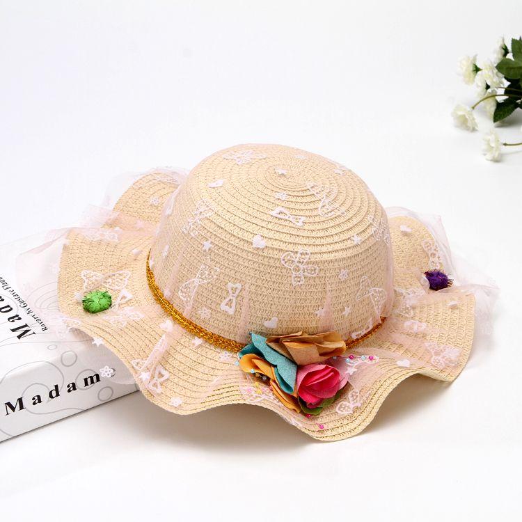 Children's Hat, Summer Sun Protection Princess Beach Hat, Sun Protection Girl's Sun Hat, Cool Hat, Baby Fisherman Hat