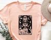 The Spiritual Bitch Tarot Card Shirt, Bitch Tarot Card T-Shirt, The Spiritual Witch Tee, Woman Skeleton Tarot Shirt, Witchy Shirt, Witch Tee