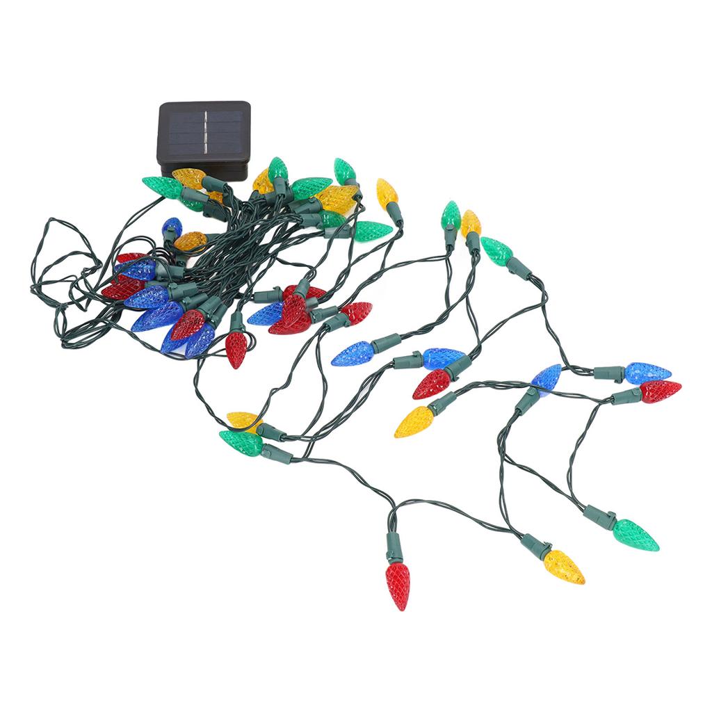 Solar Dekorative Lichter Erdbeerform Wasserdicht Kunststoff Batteriebox Betrieben Garten Lichterkette