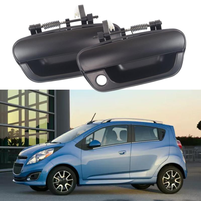 

Черная наружная ручка двери автомобиля передняя левая правая для Chevrolet Spark 2013 2014 2015 95227886 95227860