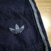 [USED] Adidas Navy Denim Pants, Jersey, DENIM JAPONA TP, Women's, Size S