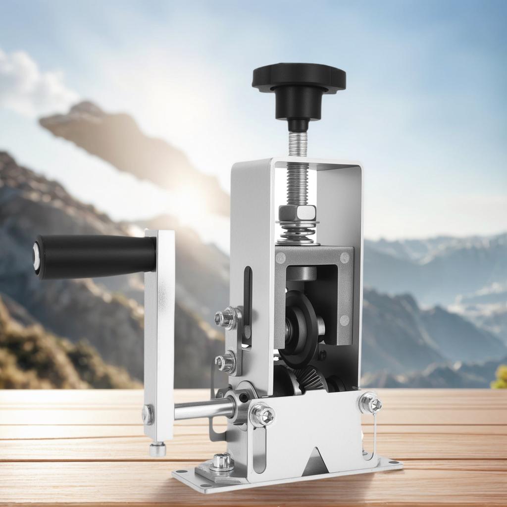 Portable Wire Stripper Machine W/ Hand Crank Manual Copper Wire Stripping Machine for 1-20 Mm Scrap Copper Recycling