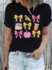 Back To School Apple Pencil Bow Books Coffee Cup T-shirt