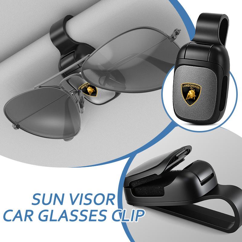 Car Sunglasses Clip Case Eyeglasses Clip Holder For Lamborghini LP570 LP610 Urus LP700 LP770 Gallardo Aventador Auto Accessory