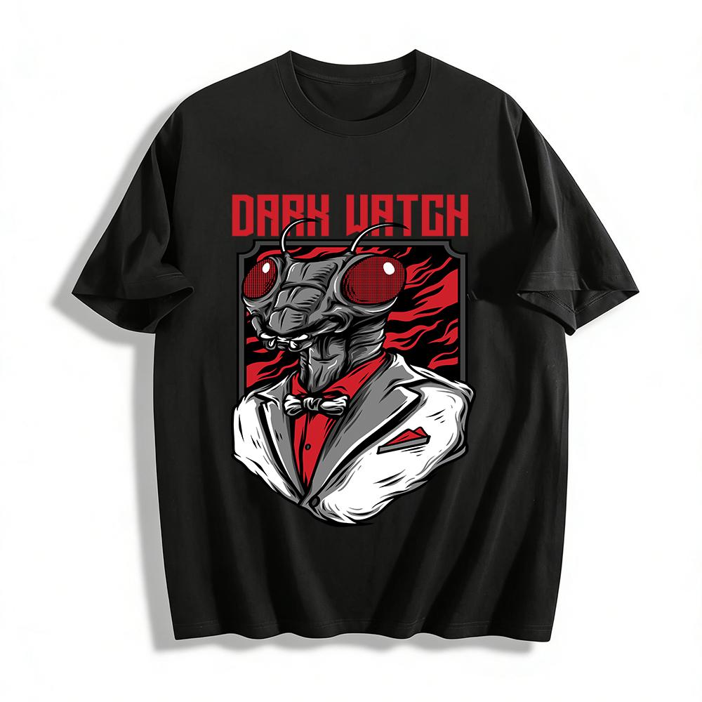 Dark Watch T Pure cotton T-shirt XXS