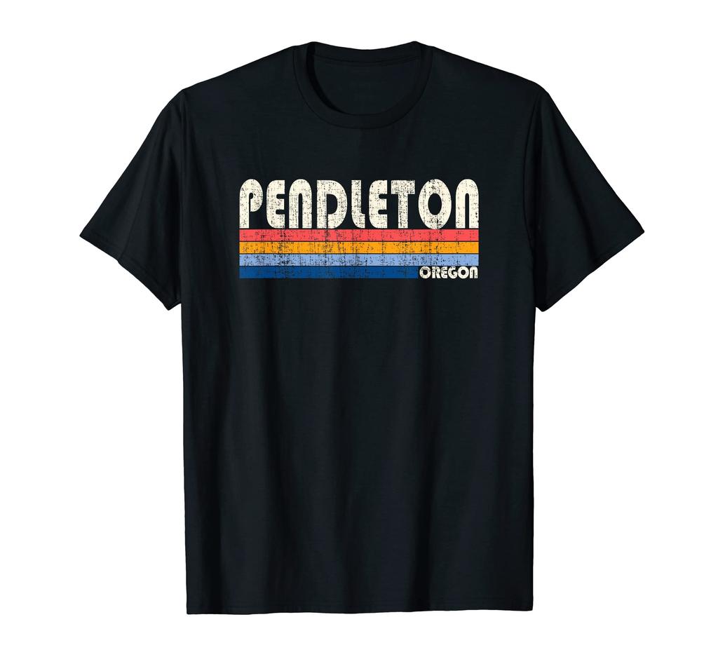 Vintage Retro Style Hometown OR 70s-80s Pendleton's T-Shirt