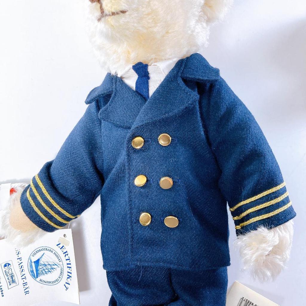 [USED] Steiff SS-PASSAT-BAR Sailor Man Teddy Bear |1863|
