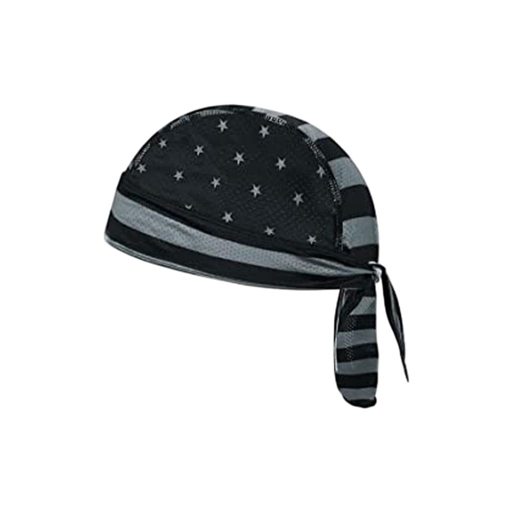 Outdoor Cycling Bandana Headscarf Skull Cap with Breathable Lightweight Fabric for Street Dance Hip Hop and Casual Wear