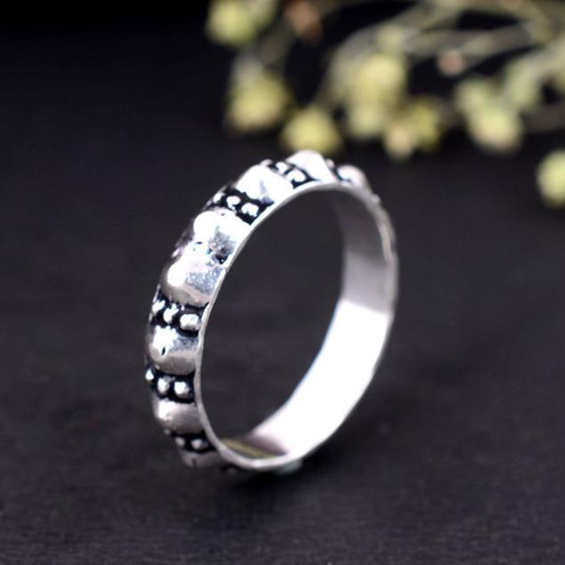 925 Sterling Silver Ring, Adjustable Arthritis Splint, Hyperextension Ring, Handmade Joint Support
