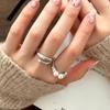 Elegant Women's Open Pearl Ring - Versatile Stackable Index Finger Jewelry